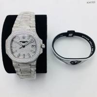 百達翡麗高端複刻男士腕表 PATEK PHILIPPE施華洛世奇美鑽男士腕表  gjs1915