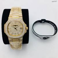 百達翡麗高端複刻男士腕表 PATEK PHILIPPE施華洛世奇美鑽男士腕表  gjs1917