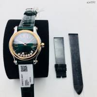 肖邦Chopard機械女士腕表 蕭邦對休閒風格頂級鱷魚皮帶女表  gjs2252