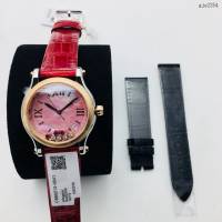 肖邦Chopard機械女士腕表 蕭邦對休閒風格頂級鱷魚皮帶女表  gjs2254