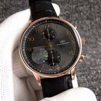 IWC手錶 V4版 IWC萬國葡萄牙系列 自動機械計時跑秒腕表3714 IW371445 萬國男表 萬國高端機械男士腕表  hds1161