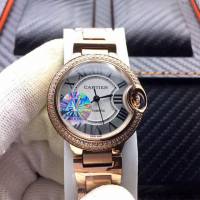 CARTIER手錶 全新v2版升級 卡地亞藍氣球 卡地亞女表 卡地亞機械女士腕表  hds1231