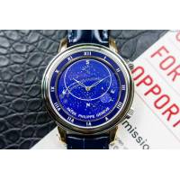 PATEK PHILIPPE手錶 5102天月款日內瓦蒼穹系列 百達翡麗星象功能男表 百達翡麗高端機械男士腕表  hds1265