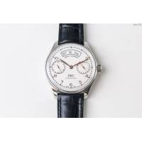 IWC手錶 V2升級版 萬國lW52850 萬國IWC葡萄牙萬年曆腕表系列 萬國表高端男士全自動機械表  hds1347