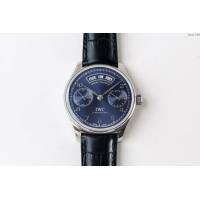 IWC手錶 V2升級版 萬國lW52850 萬國IWC葡萄牙萬年曆腕表系列 萬國表高端男士全自動機械表  hds1349