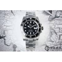 勞力士手錶 Rolex潛艇潛航者系列116610 綠水鬼綠鬼v8版 Rolex自動機械男表 冰藍色超亮夜光 超強防水  hds1382