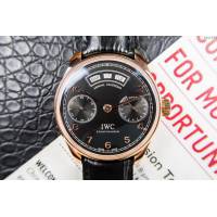 IWC手錶 V2升級版 萬國lW52850 葡萄牙萬年曆腕表系列 萬國表高端機械男表  hds1438
