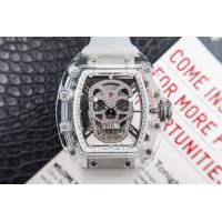 Richard Mille e理查徳米勒 RM052系列 最新鬼頭升級版 顱骨系列 原裝透明殼 理查徳米勒高端男士全自動機械腕表  hds1448