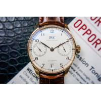 IWC手錶 萬國IWC葡萄牙系列 七日鏈 葡七 萬國自動機械表 萬國高端男士腕表  hds1556