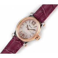 Chopard手錶 蕭邦快樂鑽系列橢圓型機械6T28新款 蕭邦時尚男士腕表 蕭邦全自動機械男表  hds1689