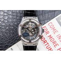 宇舶手錶 hublot恒寶表經典融合CLASSIC FUSION系列 施華洛世奇鑽石鑲嵌 宇舶經典融合計時男士腕表 宇舶高端男表  hds1745