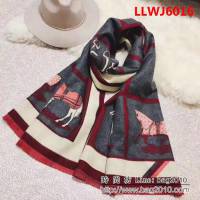 HERMES愛馬仕專櫃品質 2018早秋新品 絲羊絨圍巾 LLWJ6016
