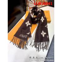 路易威登LV2018秋冬新款加厚羊絨圍巾 霍思燕款 688048 LLWJ6041