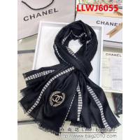 CHANEL香奈兒 2018年最新款羊絨長巾 CH055 LLWJ6055