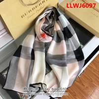 BURBERRY巴寶莉原單 獨家正品 皇室御用真絲圍巾  LLWJ6097