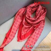 路易威登LV最經典款Louis Vuitton 暗紋提花圍巾 LLWJ6110