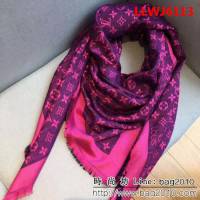 路易威登LV最經典款Louis Vuitton 暗紋提花圍巾 LLWJ6113