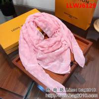 路易威登LV2018最新款 復古時尚絲羊絨方巾 LLWJ6129