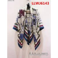 HERMES愛馬仕秋冬新款 鋼鐵蜘蛛皮帶網真絲羊絨長絲巾 LLWJ6143