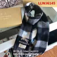 BURBERRY巴寶莉頂級品質 巴家經典格子圍巾 男女同款 LLWJ6145