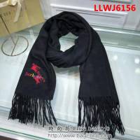 BURBERRY巴寶莉頂級原單 羊絨水波紋大披肩 LLWJ6156