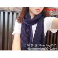 路易威登LV最新款 原單經典LOGO提花羊絨長巾 LLWJ6243