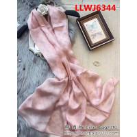路易威登LV熱賣款經典真絲系列 經典老花四葉草桑蠶絲絲巾 LLWJ6344