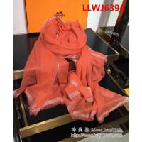 HERMES愛馬仕官網同步 2018新款小香羊絨圍巾 2475 LLWJ6394