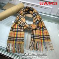 BURBERRY巴寶莉 秋冬限量紀念款 Vintage格紋經典款長圍巾 LLWJ6415
