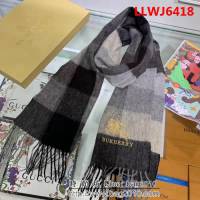 BURBERRY巴寶莉 純正羊毛男士圍巾 LLWJ6418