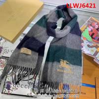 BURBERRY巴寶莉 純正羊毛男士圍巾 LLWJ6421
