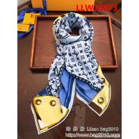路易威登LV官網同步爆新品 斜紋真絲圍巾披肩 2YSLV6097 LLWJ6573