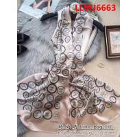CHANEL香奈兒熱賣款 經典真絲系列 香奈兒雙C真絲圍巾 LLWJ6663