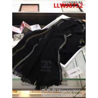 CHANEL香奈兒 小香新品 COCO條帶披肩 羊毛圍巾 LLWJ6712