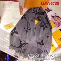 路易威登LV2018專櫃新款 lv花卉印花圍巾 LLWJ6738