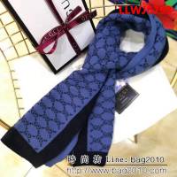 GUCCI古馳經典爆款 歐洲走秀款羊毛圍巾 男女同款 LLWJ6793