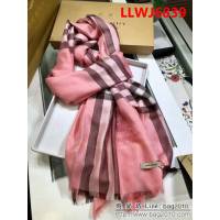 BURBERRY巴寶莉經典格 鑽石紋羊毛圍巾  LLWJ6839