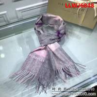 BURBERRY巴寶莉 海外專櫃最新情侶款 大格戰馬羊絨圍巾 LLWJ6848