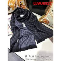 GUCCI古馳經典款 官網16年最新GG羊毛提花系列長圍巾 688156 LLWJ6927