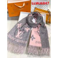路易威登LV頂級原單 Louis VuittonREYKJAVIK羊絨圍巾/披肩 LLWJ6947