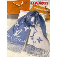 路易威登LV頂級原單 Louis VuittonREYKJAVIK羊絨圍巾/披肩 LLWJ6951