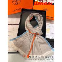 HERMES愛馬仕年度限量款2018年最新款百搭人字紋羊絨圍巾 H098 LLWJ8198