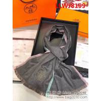 HERMES愛馬仕年度限量款2018年最新款百搭人字紋羊絨圍巾 H098 LLWJ8199