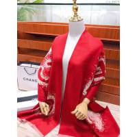 CHANEL圍巾 2019年新品素雅山茶花 香奈兒羊絨混紡長圍巾 CHANEL女圍巾  llwj6610