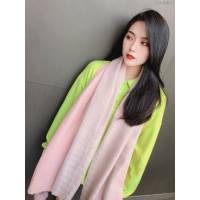 CHANEL圍巾 香奈兒羊絨混紡 經典時尚 CHANEL素雅山茶花女長圍巾  llwj6651