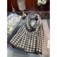 Dior圍巾 千鳥格秋冬必備時尚元素單品 迪奧羊絨交織女圍巾  llwj6730