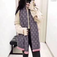 Gucci圍巾 古奇爆款雙G印花時尚圍巾 時尚美女必備款  llwj6847