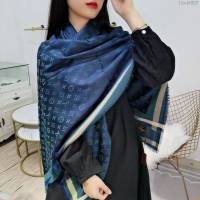 LV圍巾 路易威登專櫃大牌同步方巾 LV字母印花女圍巾  llwj6923