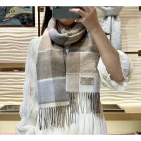Burberry高品質進口羊絨圍巾 巴寶莉2021專櫃最新男士女士情侶羊絨圍巾  mmj1452