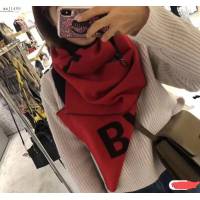 balenciaga經典字母雙面羊絨圍巾 巴黎世家秋冬保暖圍巾披肩  mmj1499